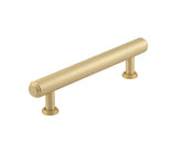 Burlington Belgrave Stepped Cabinet Handles 128mm  Satin Brass - Burlington Range